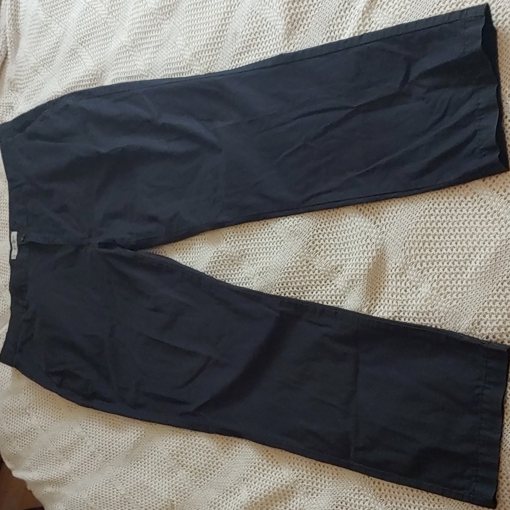 Black lightweight Denver Hayes size 40 X 32 100% cotton pants trousers